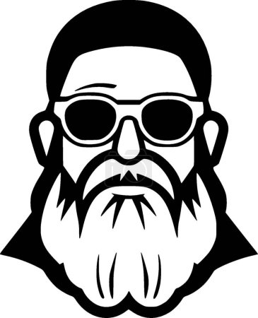 Papa - logotipo vectorial de alta calidad - ilustración vectorial ideal para el gráfico de la camiseta