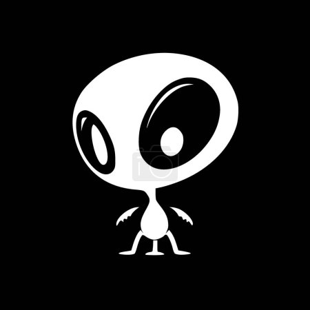 Alien - logotipo vectorial de alta calidad - ilustración vectorial ideal para gráficos de camisetas
