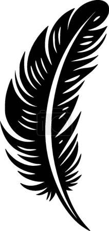 Illustration for Feather - high quality vector logo - vector illustration ideal for t-shirt graphic - Royalty Free Image