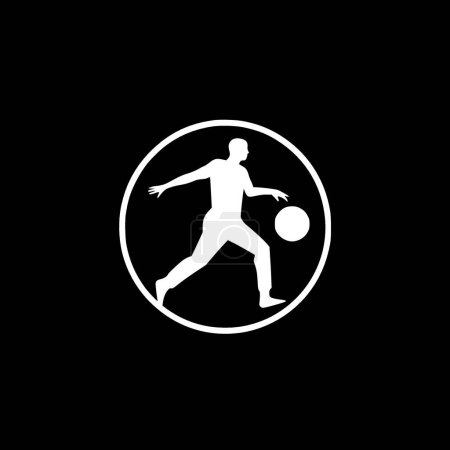 Baloncesto - logo minimalista y plano - ilustración vectorial