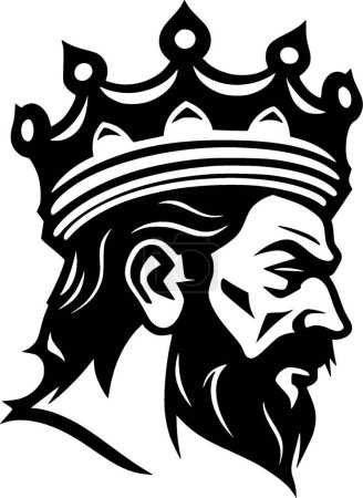 King - high quality vector logo - vector illustration ideal for t-shirt graphic