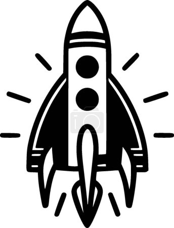 Rocket - high quality vector logo - vector illustration ideal for t-shirt graphic
