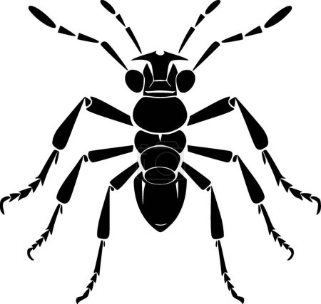 Ant - hochwertiges Vektor-Logo - Vektor-Illustration ideal für T-Shirt-Grafik