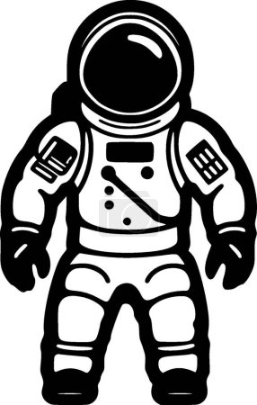 Astronaut - hochwertiges Vektor-Logo - Vektor-Illustration ideal für T-Shirt-Grafik