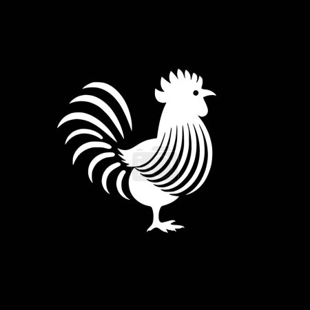 Chicken - high quality vector logo - vector illustration ideal for t-shirt graphic