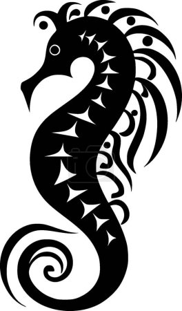 Seahorse - high quality vector logo - vector illustration ideal for t-shirt graphic