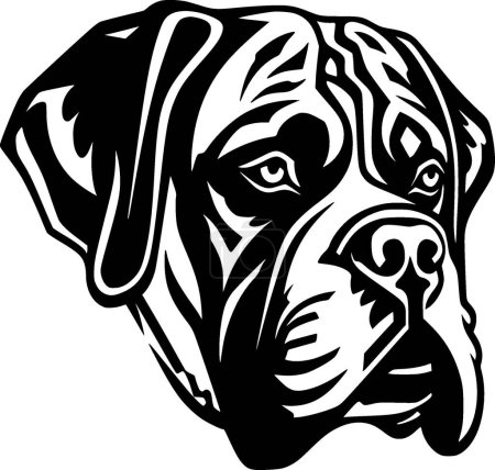 Boxer - high quality vector logo - vector illustration ideal for t-shirt graphic