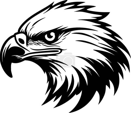 Eagle - high quality vector logo - vector illustration ideal for t-shirt graphic
