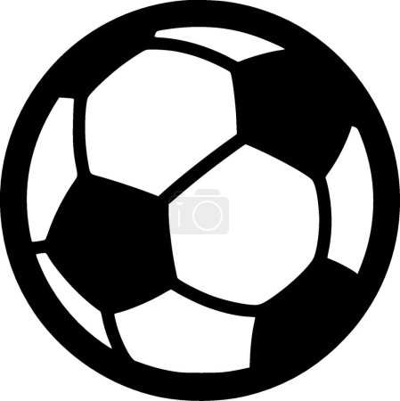 Fußball - hochwertiges Vektor-Logo - Vektor-Illustration ideal für T-Shirt-Grafik