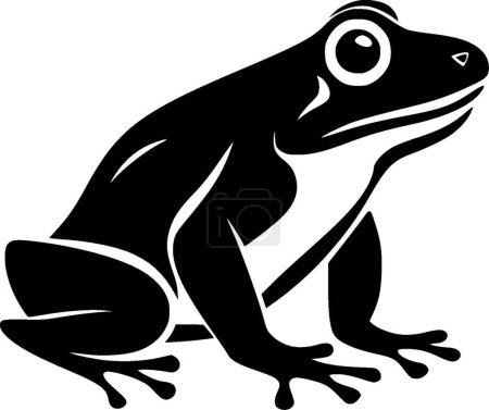 Frog - high quality vector logo - vector illustration ideal for t-shirt graphic