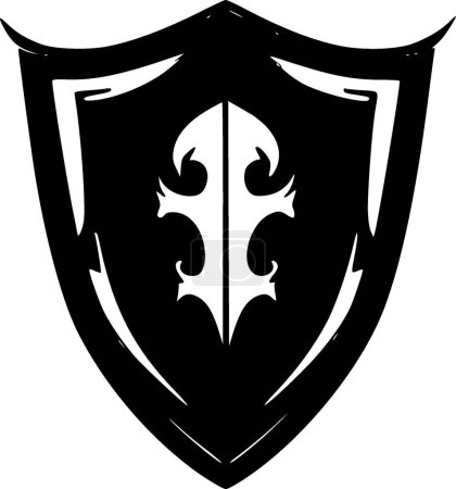Shield - hochwertiges Vektor-Logo - Vektor-Illustration ideal für T-Shirt-Grafik