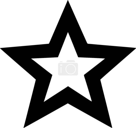 Estrella - logotipo vectorial de alta calidad - ilustración vectorial ideal para el gráfico de la camiseta