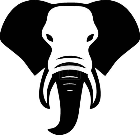 Eléphant - logo vectoriel de haute qualité - illustration vectorielle idéale pour t-shirt graphique