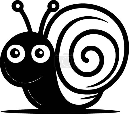Snail - high quality vector logo - vector illustration ideal for t-shirt graphic