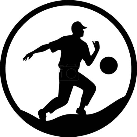 Baseball - hochwertiges Vektor-Logo - Vektor-Illustration ideal für T-Shirt-Grafik