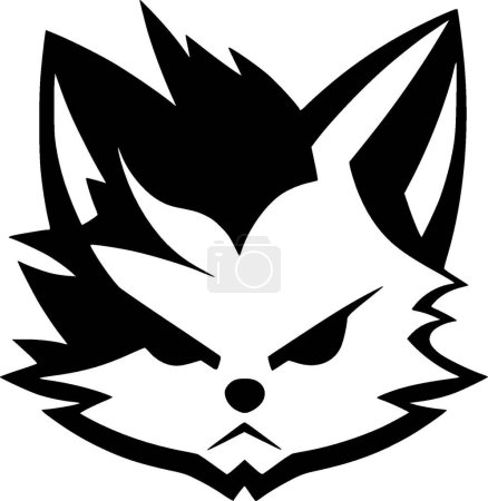 Fox - high quality vector logo - vector illustration ideal for t-shirt graphic