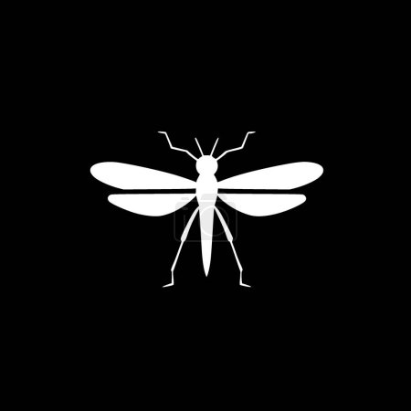 Mosquito - logotipo vectorial de alta calidad - ilustración vectorial ideal para el gráfico de la camiseta