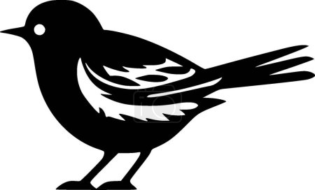 Robin bird - high quality vector logo - vector illustration ideal for t-shirt graphic