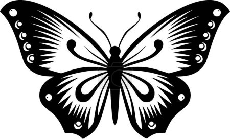 Téléchargez les illustrations : Papillons - logo vectoriel de haute qualité - illustration vectorielle idéale pour le t-shirt graphique - en licence libre de droit