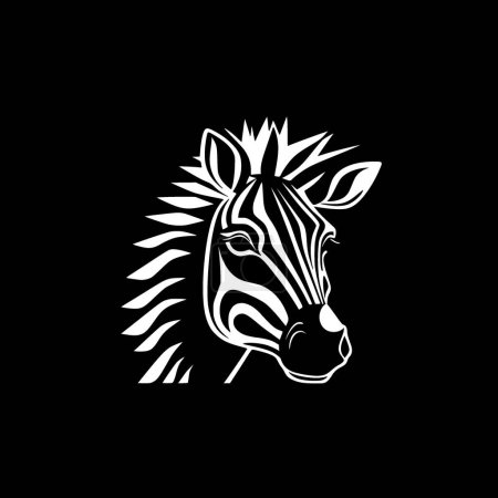Animal - logo minimalista y plano - ilustración vectorial