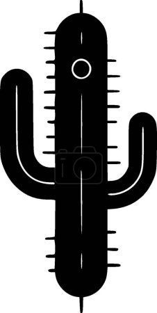 Cactus - logotipo vectorial de alta calidad - ilustración vectorial ideal para el gráfico de camisetas
