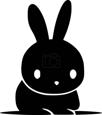 Bunny - logotipo vectorial de alta calidad - ilustración vectorial ideal para el gráfico de la camiseta