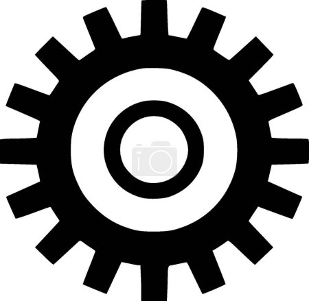 Gear - high quality vector logo - vector illustration ideal for t-shirt graphic