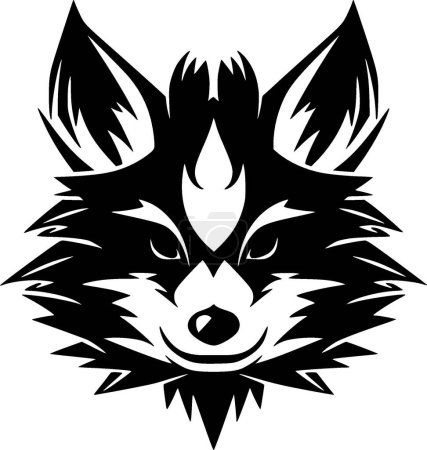 Raccoon - high quality vector logo - vector illustration ideal for t-shirt graphic