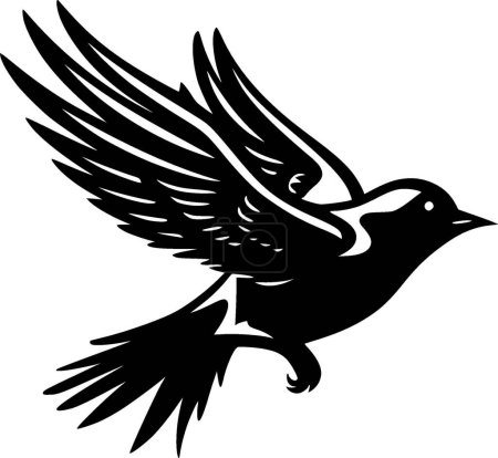 Oiseau - logo vectoriel de haute qualité - illustration vectorielle idéale pour t-shirt graphique