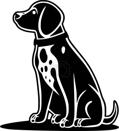 Illustration for Dalmatian - high quality vector logo - vector illustration ideal for t-shirt graphic - Royalty Free Image
