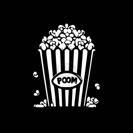 Popcorn - hochwertiges Vektor-Logo - Vektor-Illustration ideal für T-Shirt-Grafik