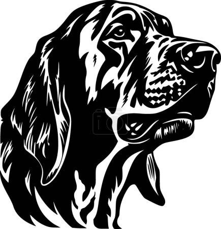 Rhodesian - logotipo vectorial de alta calidad - ilustración vectorial ideal para el gráfico de camisetas