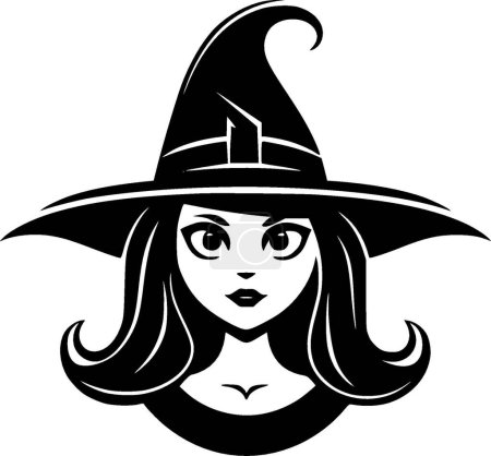 Witch - high quality vector logo - vector illustration ideal for t-shirt graphic