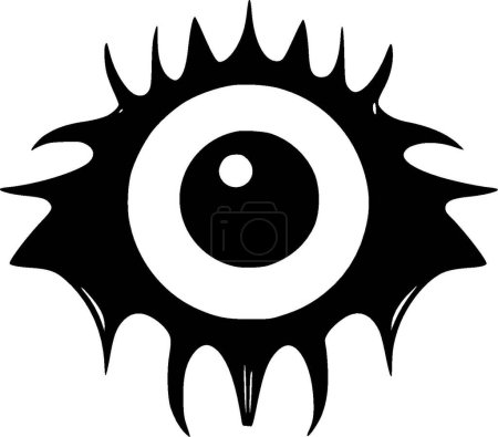 Auge - hochwertiges Vektor-Logo - Vektor-Illustration ideal für T-Shirt-Grafik