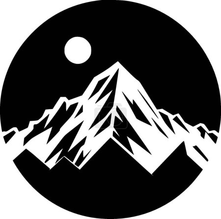 Montagnes - logo vectoriel de haute qualité - illustration vectorielle idéale pour t-shirt graphique