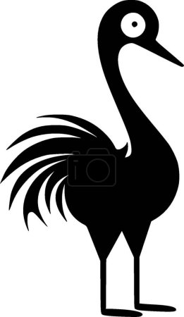 Dodo - hochwertiges Vektor-Logo - Vektor-Illustration ideal für T-Shirt-Grafik