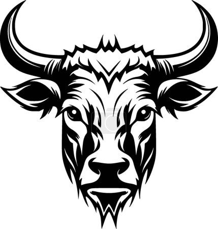 Bull - logo vectoriel de haute qualité - illustration vectorielle idéale pour t-shirt graphique