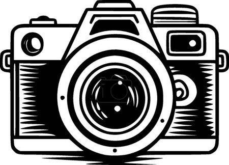 Camera - high quality vector logo - vector illustration ideal for t-shirt graphic