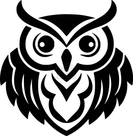 Owl baby - high quality vector logo - vector illustration ideal for t-shirt graphic