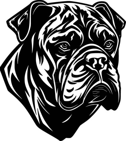 Illustration for Cane corso - high quality vector logo - vector illustration ideal for t-shirt graphic - Royalty Free Image