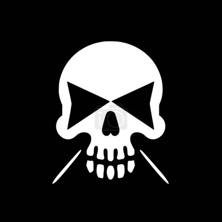 Crâne - logo vectoriel de haute qualité - illustration vectorielle idéale pour t-shirt graphique