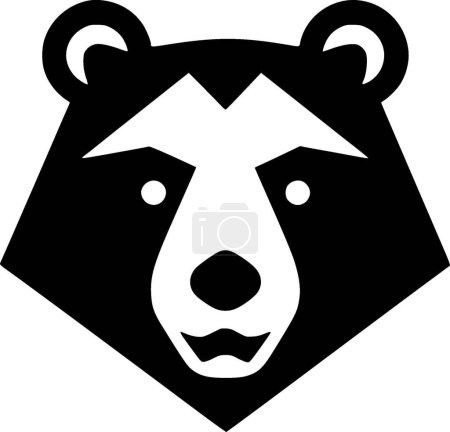 Bär - hochwertiges Vektor-Logo - Vektor-Illustration ideal für T-Shirt-Grafik
