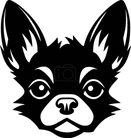 Chihuahua - high quality vector logo - vector illustration ideal for t-shirt graphic