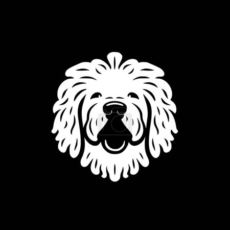 Illustration for Bichon frise - high quality vector logo - vector illustration ideal for t-shirt graphic - Royalty Free Image