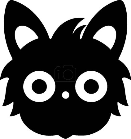 Illustration for Cat - high quality vector logo - vector illustration ideal for t-shirt graphic - Royalty Free Image