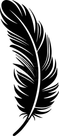 Feather - high quality vector logo - vector illustration ideal for t-shirt graphic