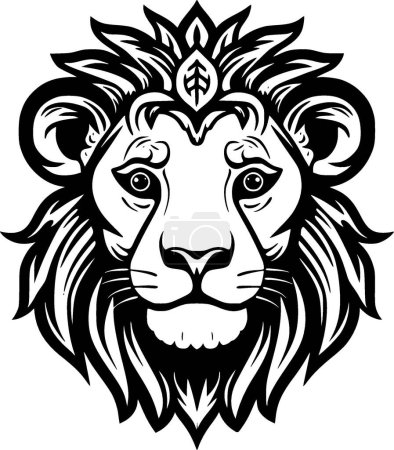 Lion baby - high quality vector logo - vector illustration ideal for t-shirt graphic