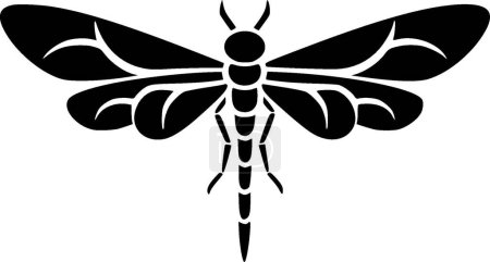 Libelle - hochwertiges Vektor-Logo - Vektor-Illustration ideal für T-Shirt-Grafik