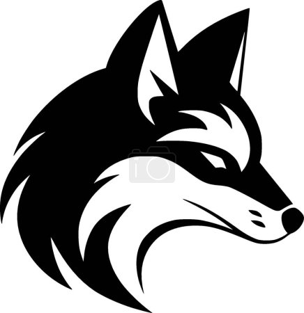 Fox - hochwertiges Vektor-Logo - Vektor-Illustration ideal für T-Shirt-Grafik