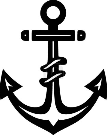 Anchor - high quality vector logo - vector illustration ideal for t-shirt graphic